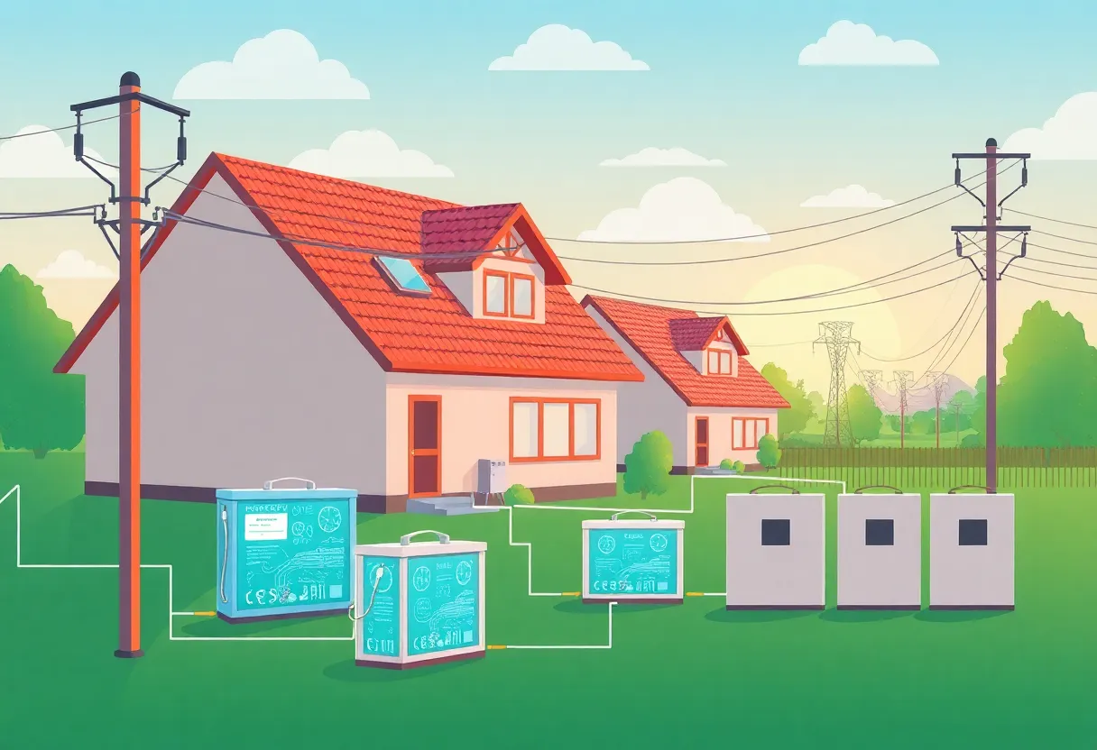 Residential batteries supporting California's power grid