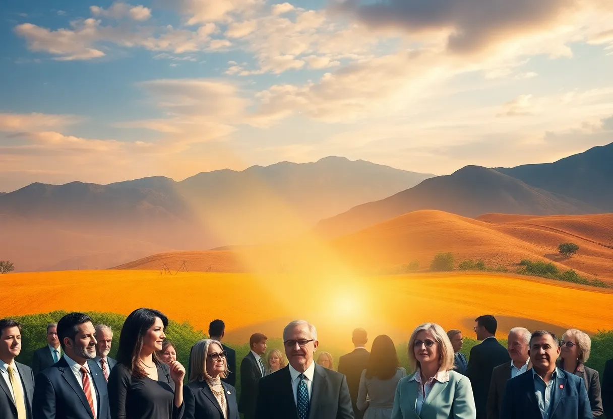 California gubernatorial race candidates and financial management theme
