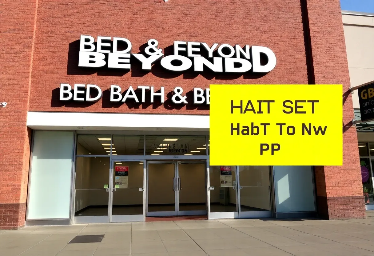 Closed Bed Bath & Beyond store in California