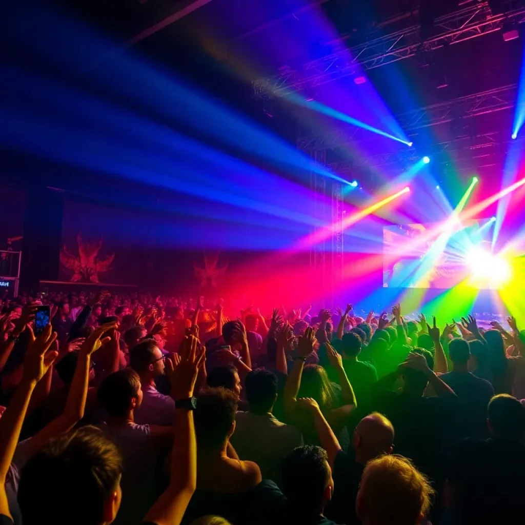 Doechii performing live at a concert