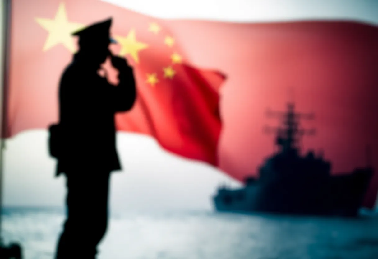 Illustration of naval operations and espionage themes