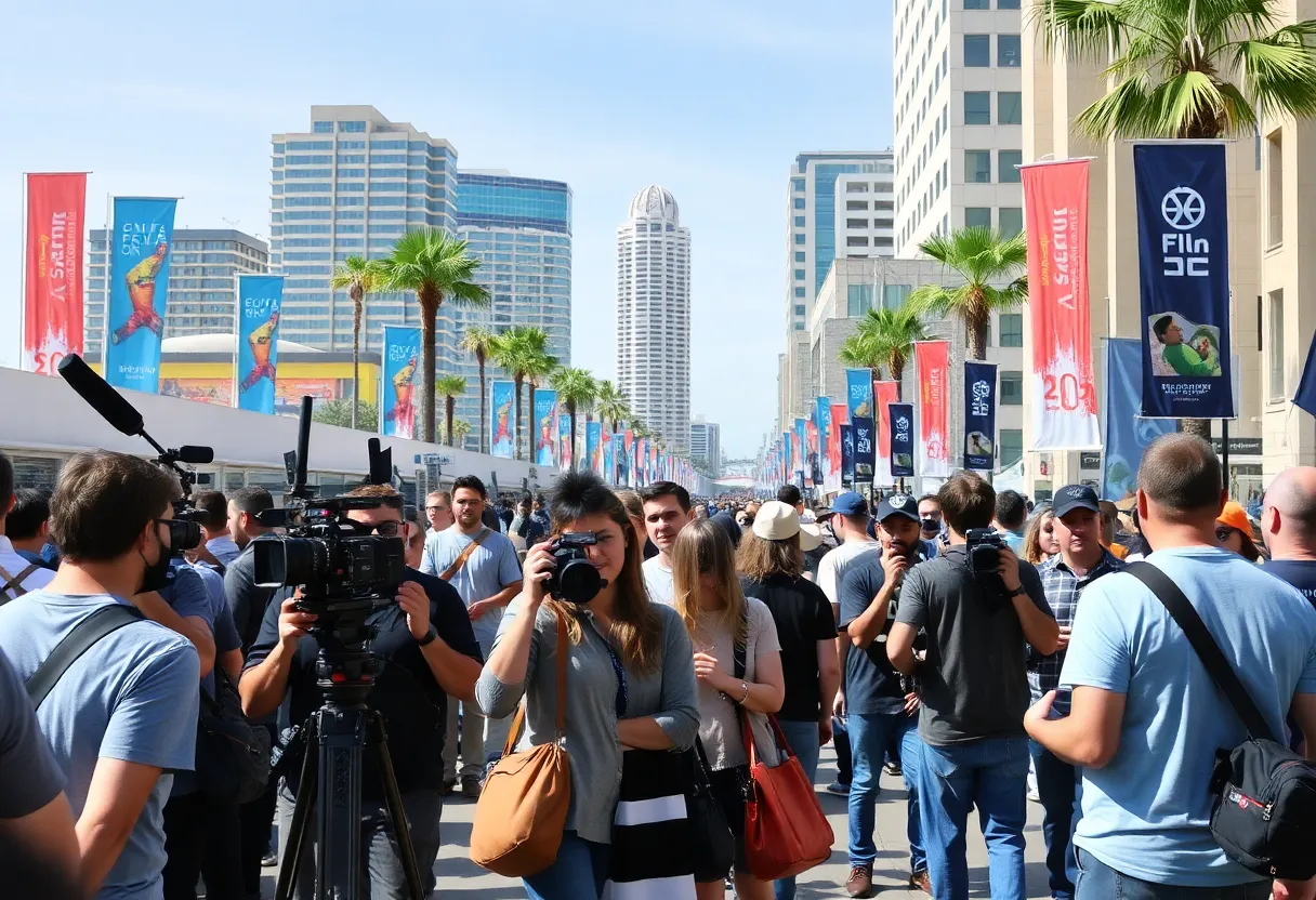 Filmmakers at the San Diego 24 Hour Film Festival