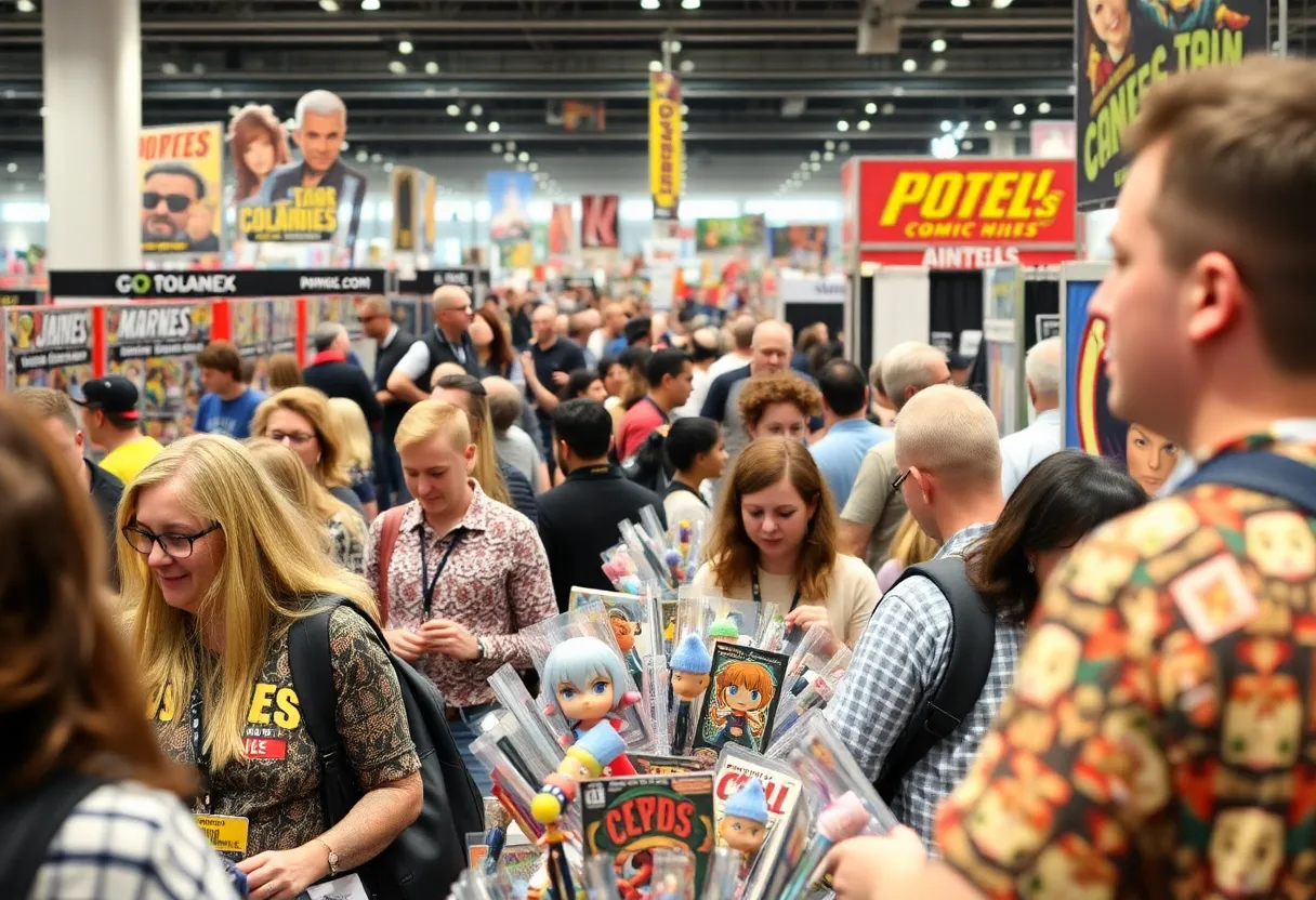 Attendees enjoying the Thrilljoy event at San Diego Comic-Con