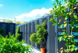 California data center with focus on sustainability