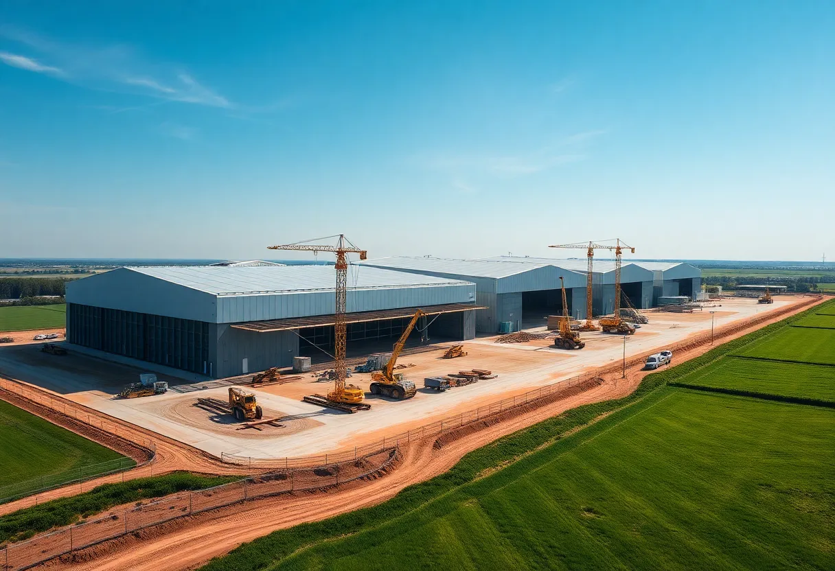 Construction of Costco warehouses in Tracy, California