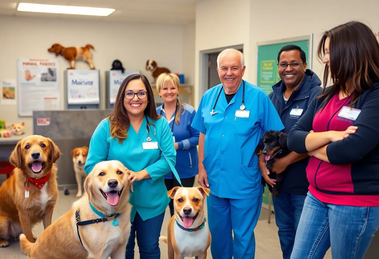 Community animal services facility in Imperial Beach.