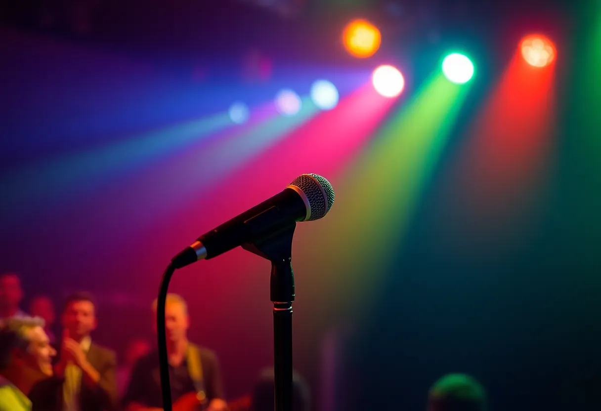 Live performance by Mavis Staples on stage