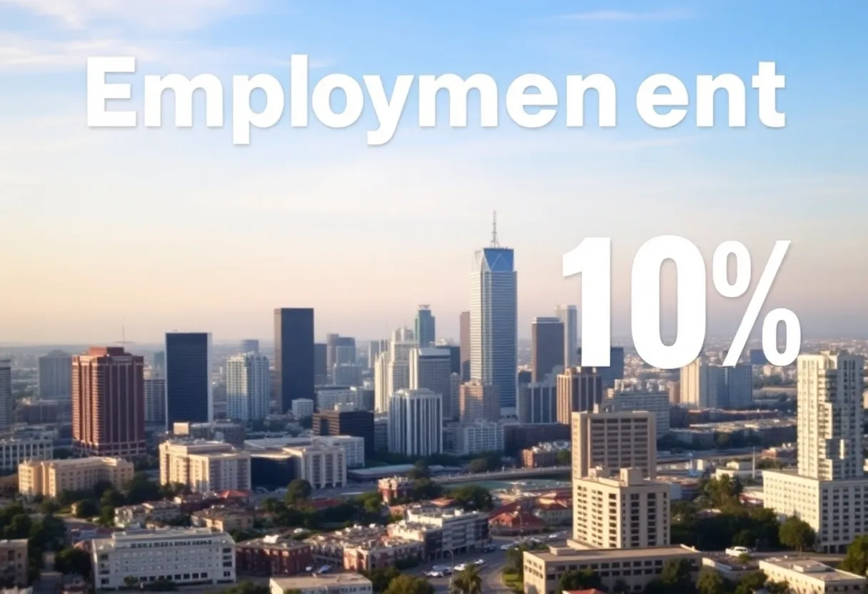 San Diego skyline representing the job market and economy