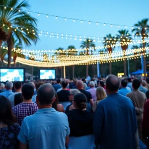 Audience enjoying films at the San Diego International Film Festival.