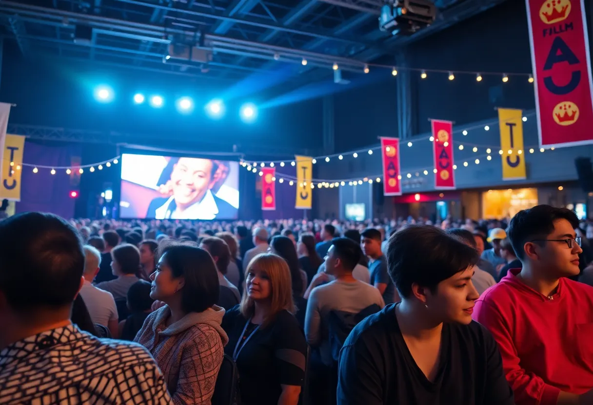 Audience enjoying the San Diego International Film Festival