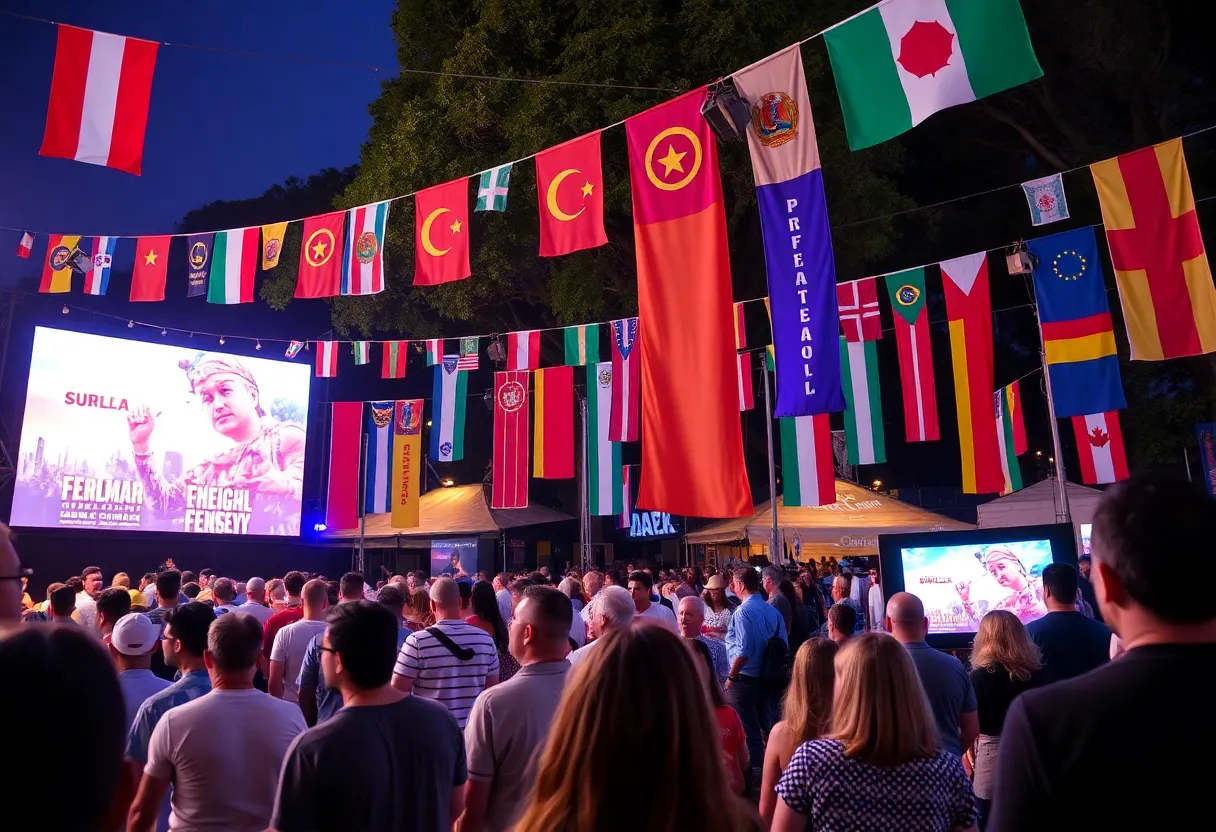 Audience enjoying films at the San Diego International Film Festival