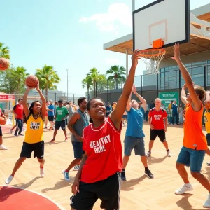 Three-on-three basketball tournament at SDSU promoting fentanyl awareness