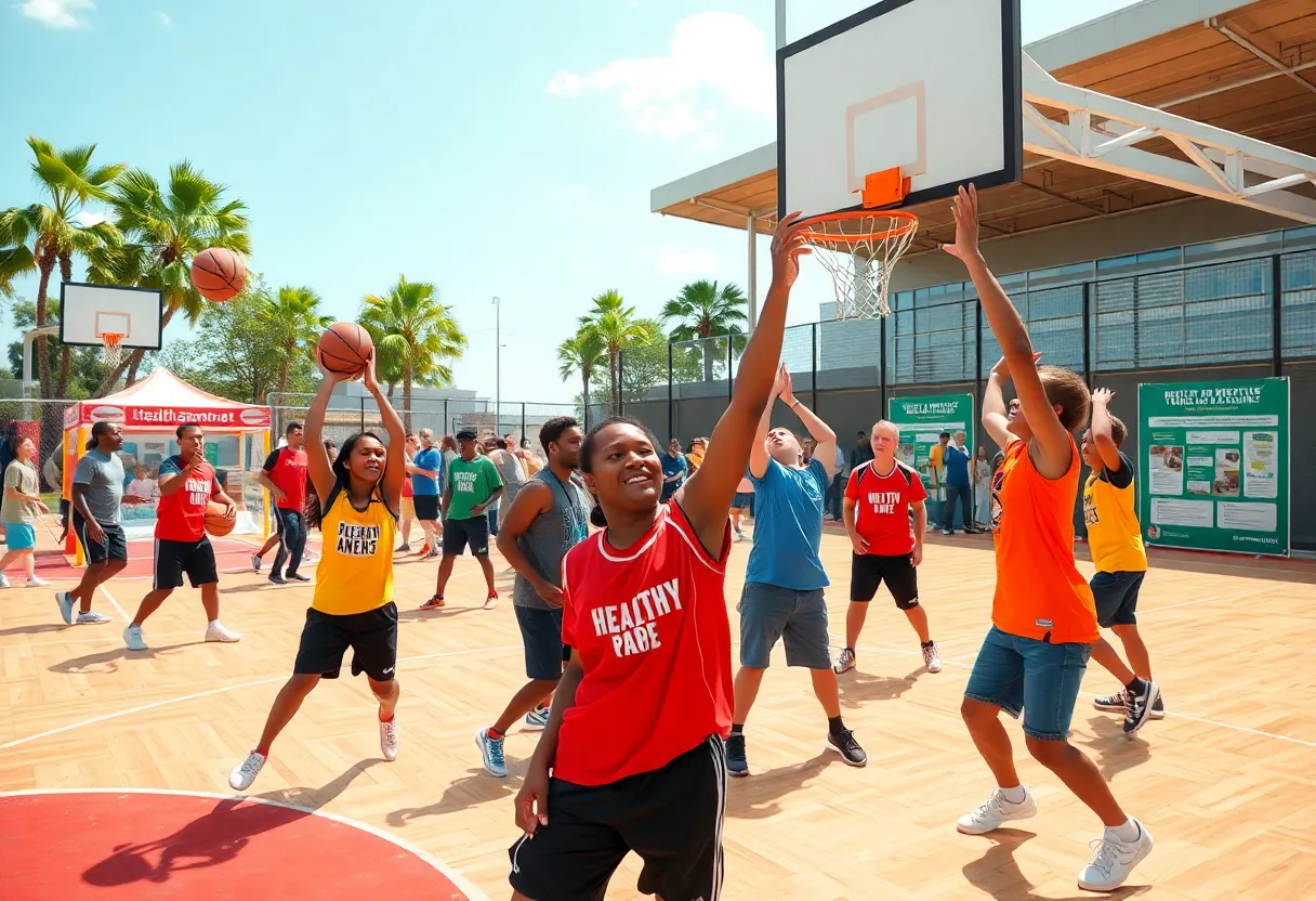 Three-on-three basketball tournament at SDSU promoting fentanyl awareness