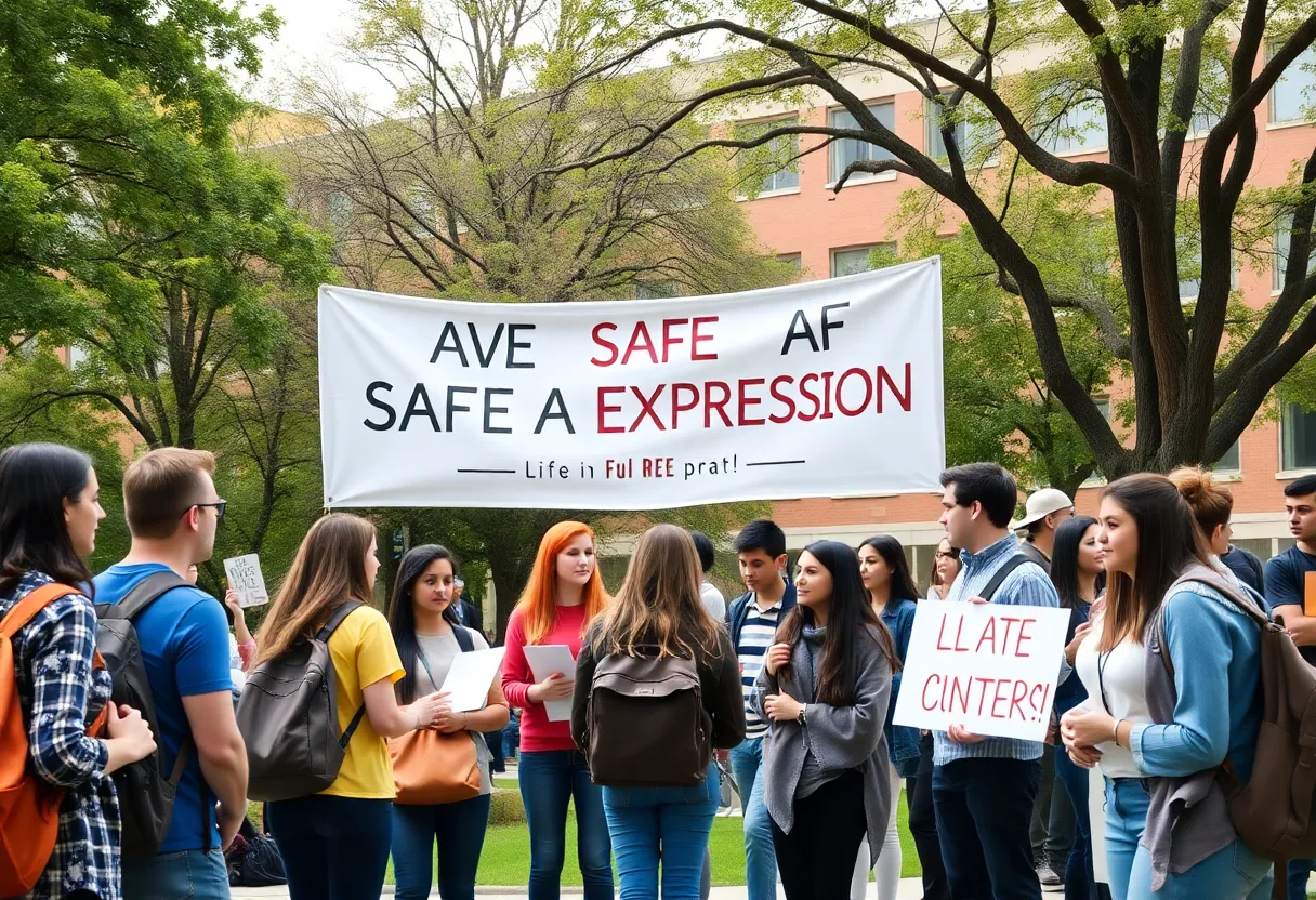 Students at SDSU engaged in discussions about political safety on campus