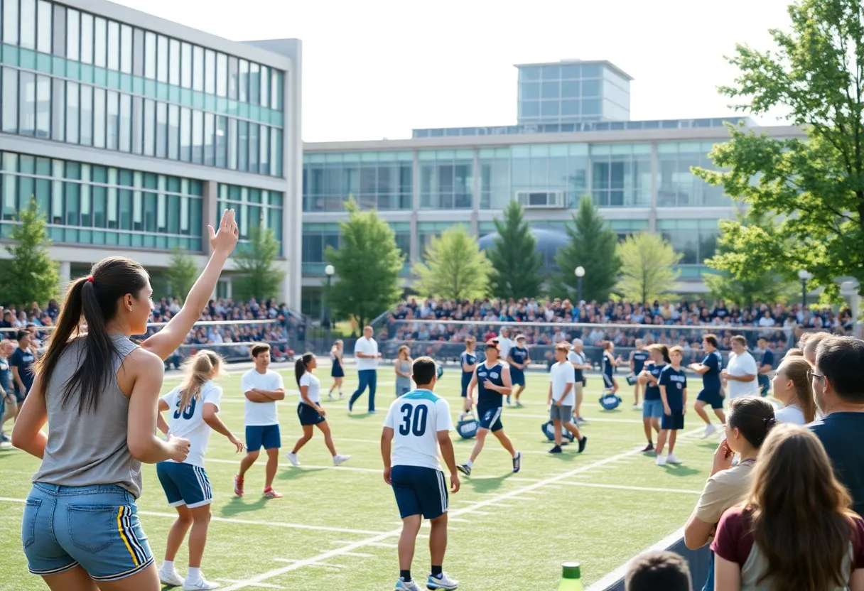 UC San Diego athletic teams competing on campus