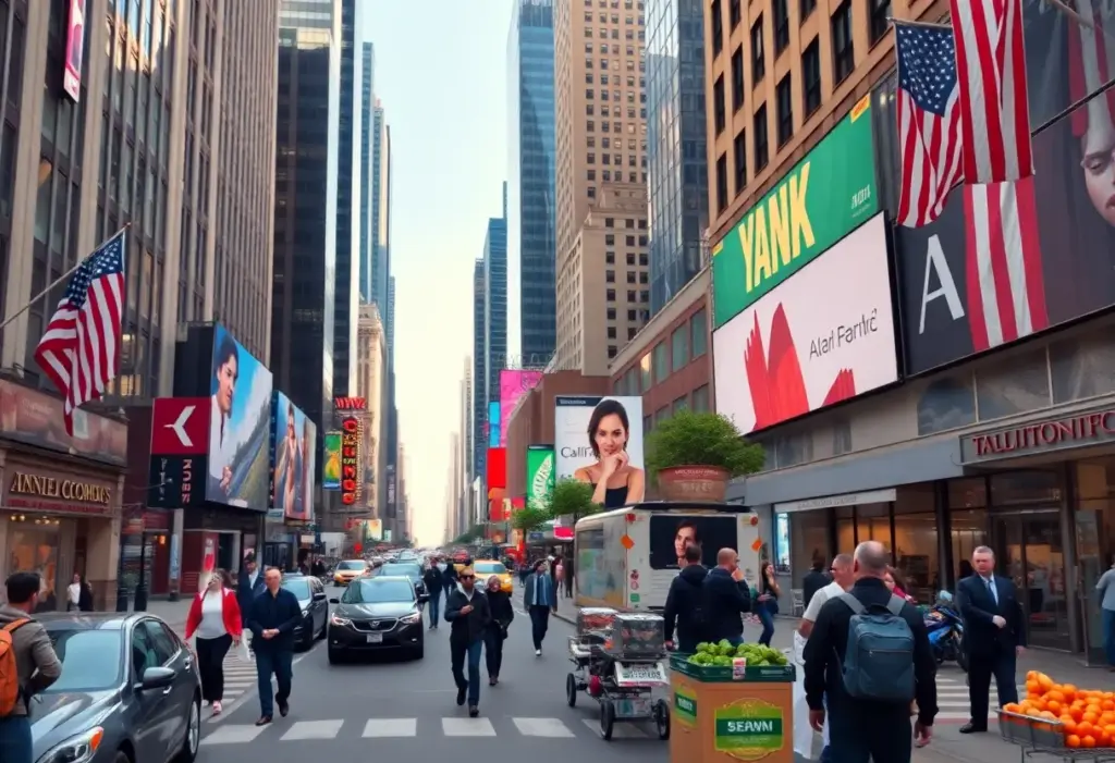 Urban economic landscape of California and New York