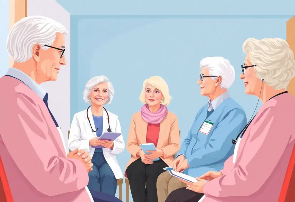 Older adults participating in Alzheimer's clinical trials at UC San Diego.