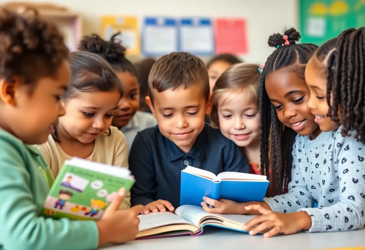 Diverse classroom environment for the San Diego Choice program