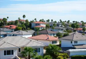 Suburban homes in San Diego