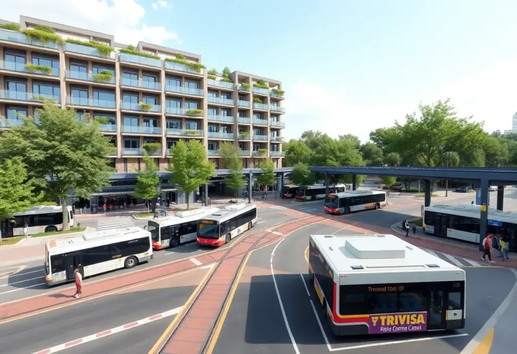 Rendering of the revitalized 12th & Imperial Transit Hub in San Diego