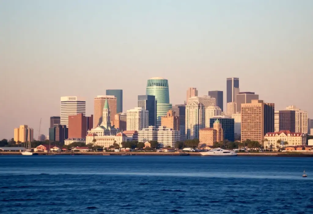 View of San Diego highlighting vacation rentals