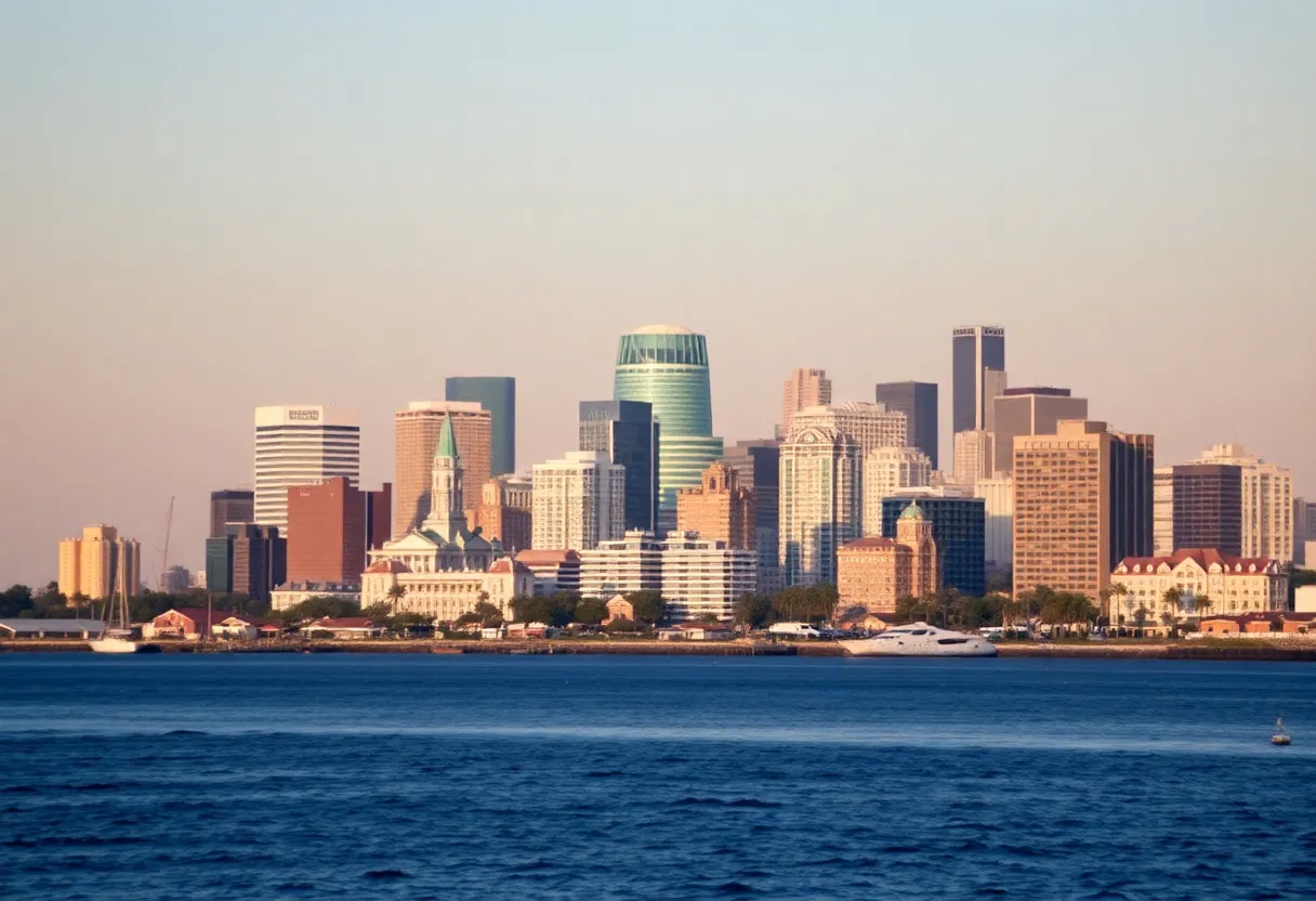 View of San Diego highlighting vacation rentals