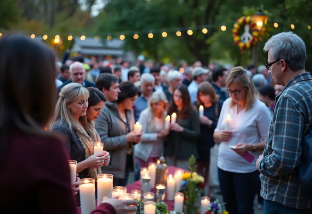 Gathering in San Diego to commemorate the Hamas invasion