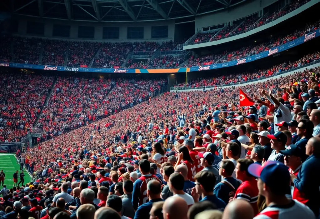 San Diego State University football team celebrating victory