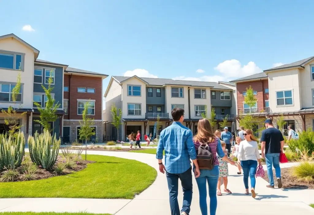 Modern townhome community in San Diego by Shea Homes