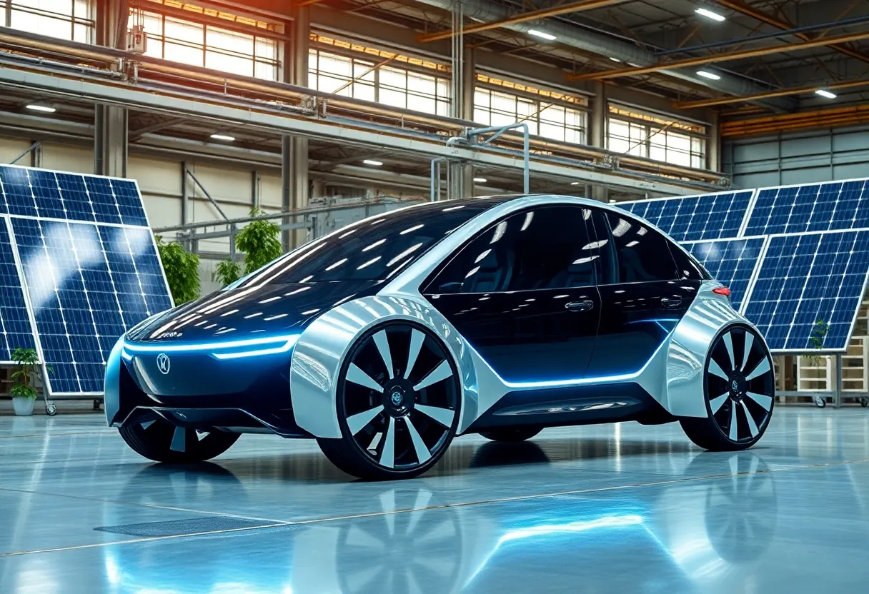 Aptera Motors solar electric vehicle production facility in Carlsbad California