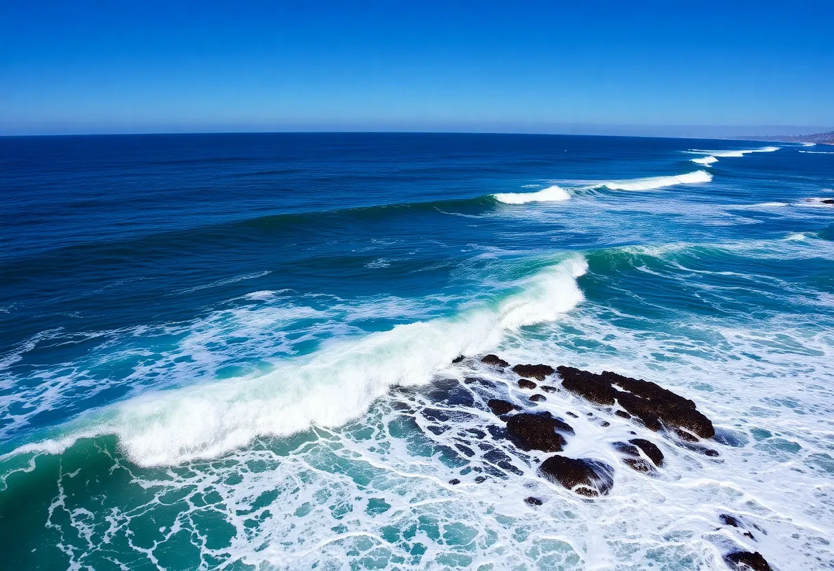 California coastline representing environmental beauty opposing offshore drilling.