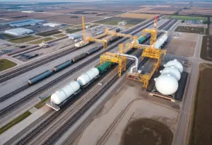 Liquefied natural gas facility in Louisiana