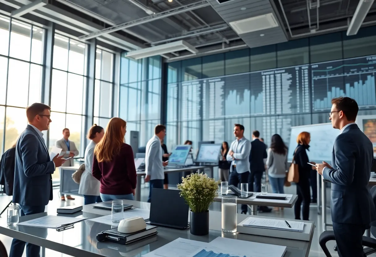 Exterior view of the financial research center at UC San Diego.