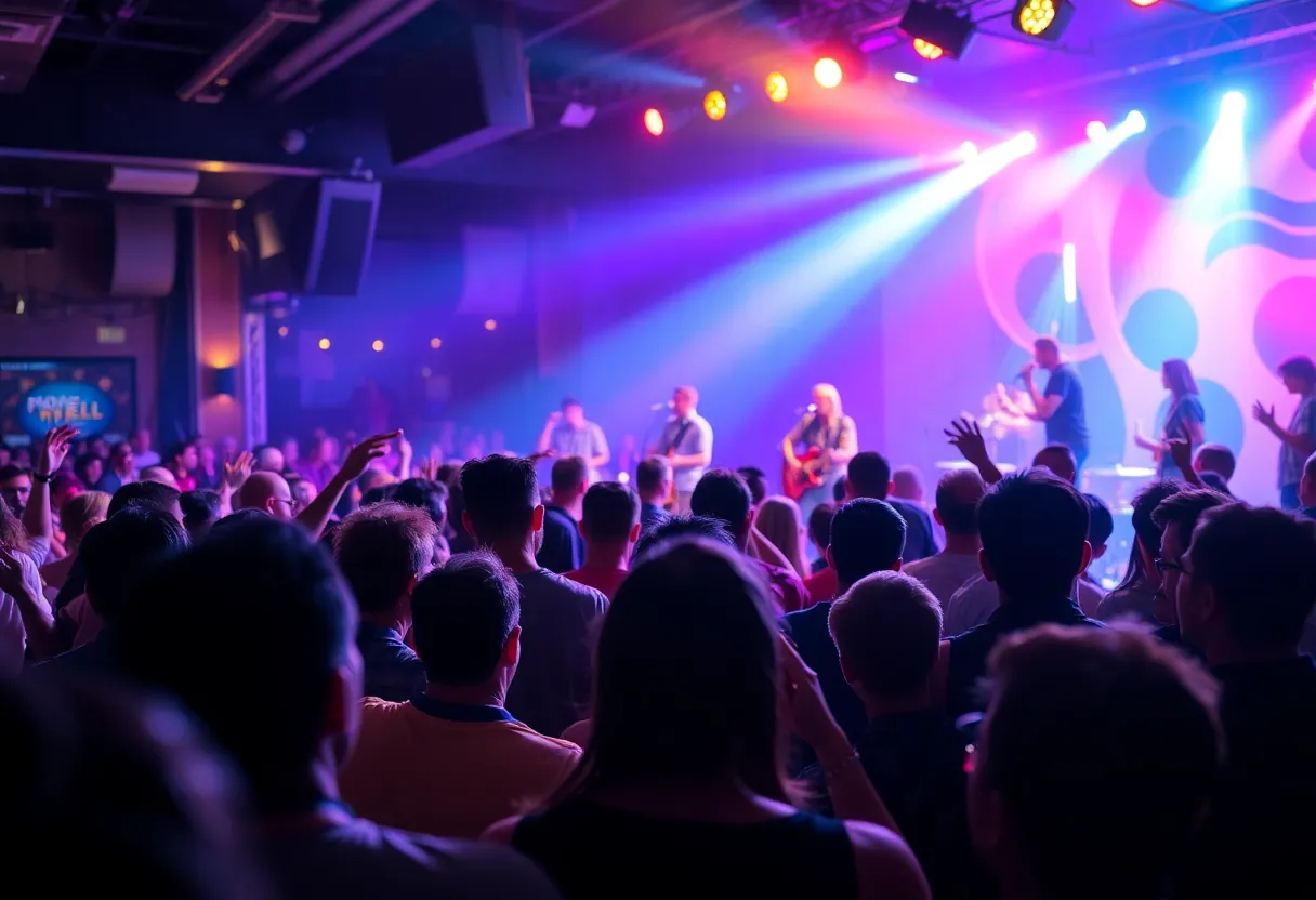 Crowd enjoying live music at The Holding Company in San Diego