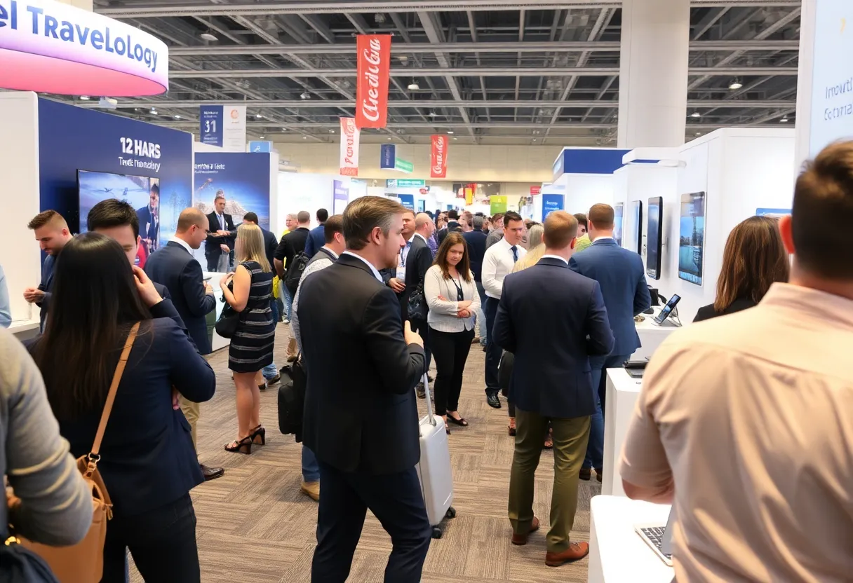 Attendees networking at Phocuswright Conference 2025 in San Diego