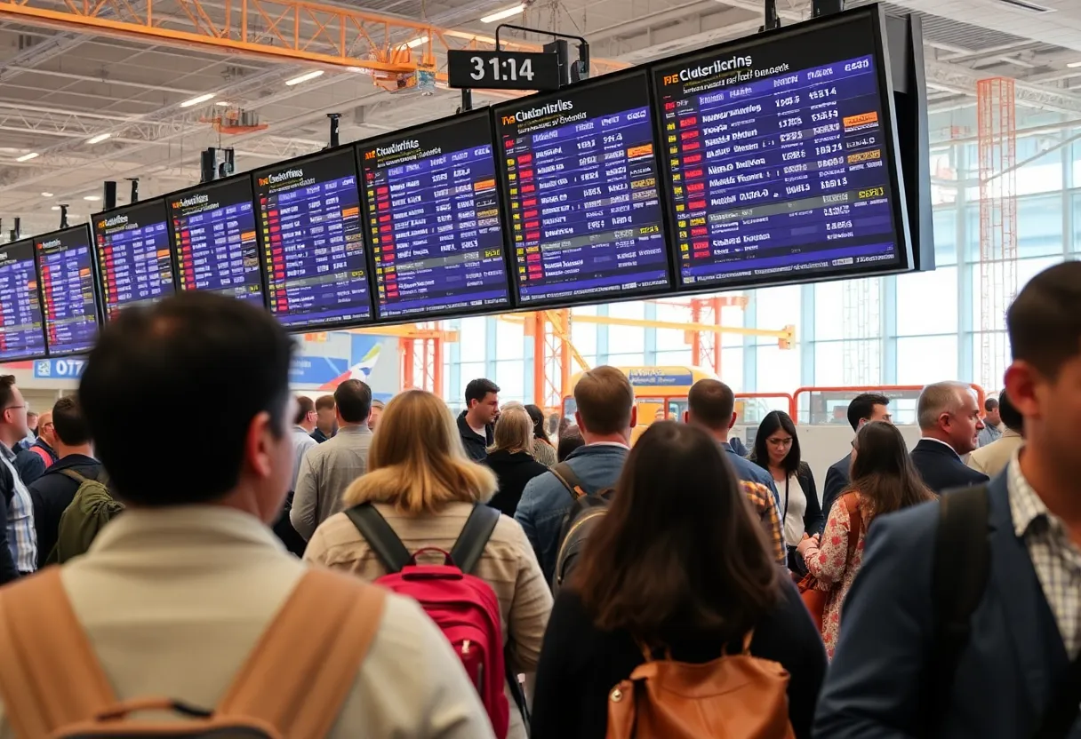 Construction at San Diego International Airport causing flight delays