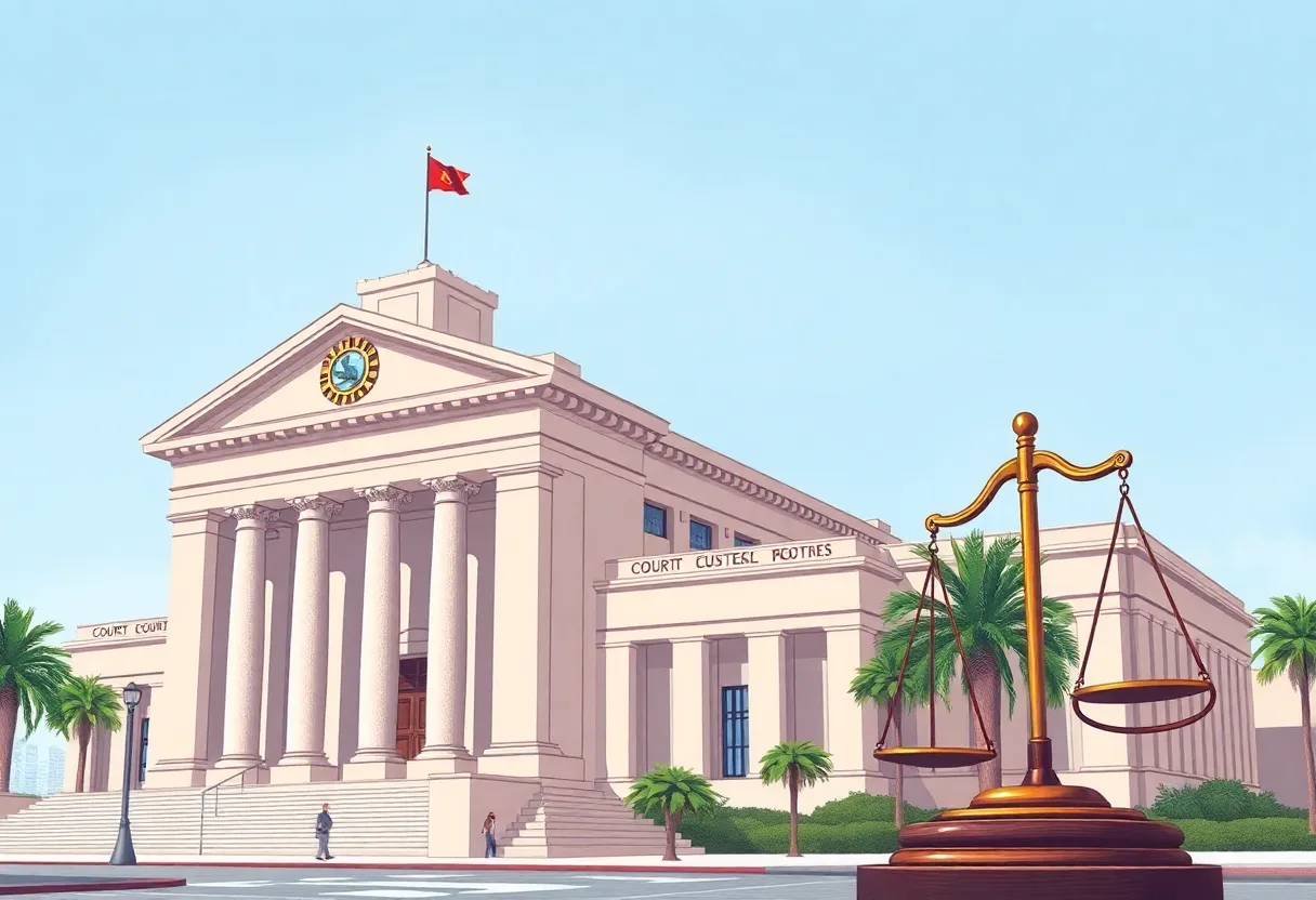 San Diego Courthouse illustrating immigration law challenges