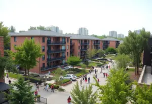 New housing development in San Diego's College Area