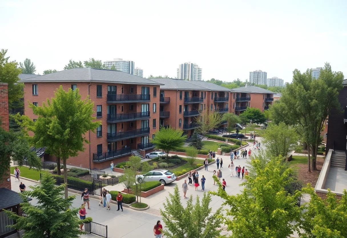 New housing development in San Diego's College Area