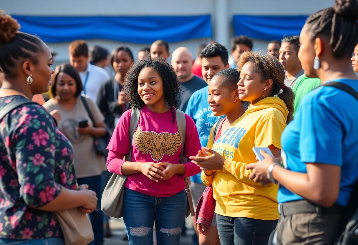 Community support event for former foster youth in San Diego