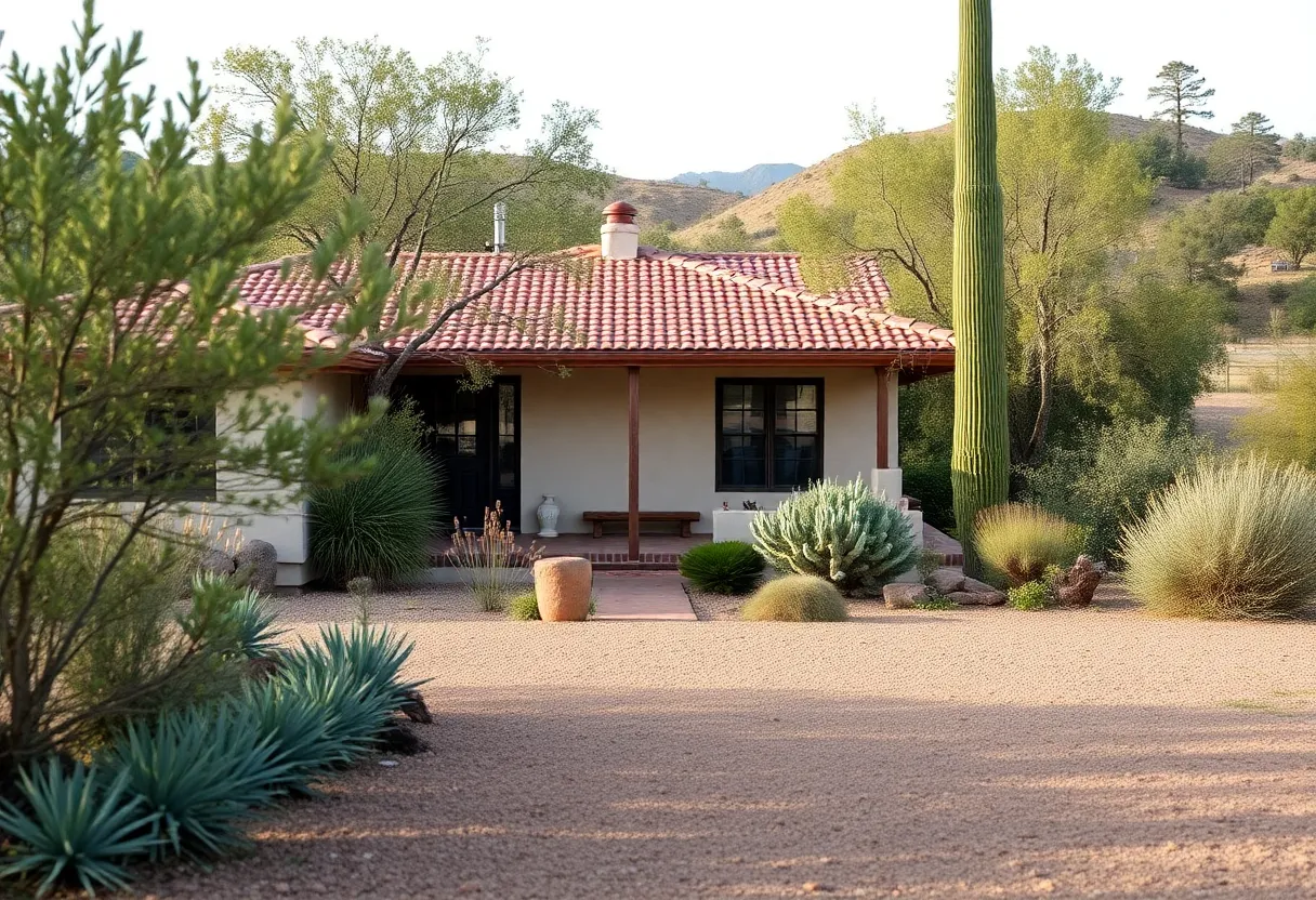 Tranquil Arizona home in a rural setting