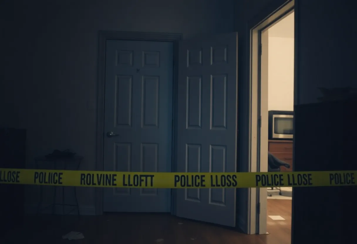 Investigation scene in Chula Vista apartment