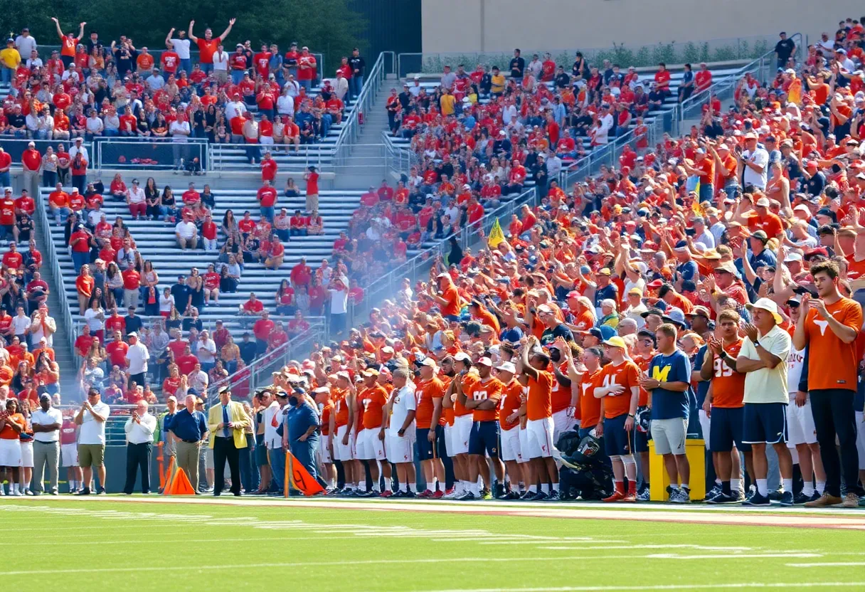 Texas Longhorns vs Michigan Wolverines in Citrus Bowl