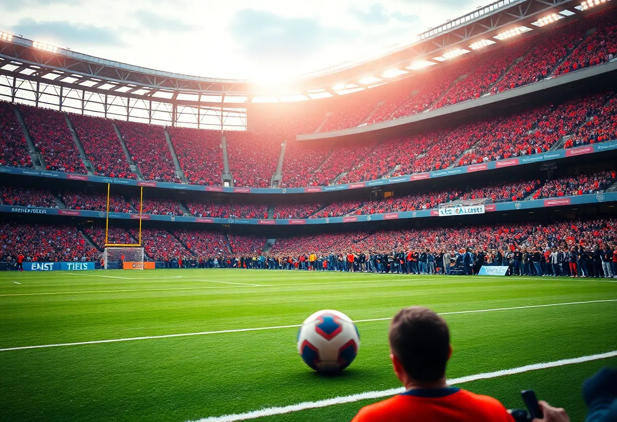 Football game between Indianapolis Colts and Seattle Seahawks