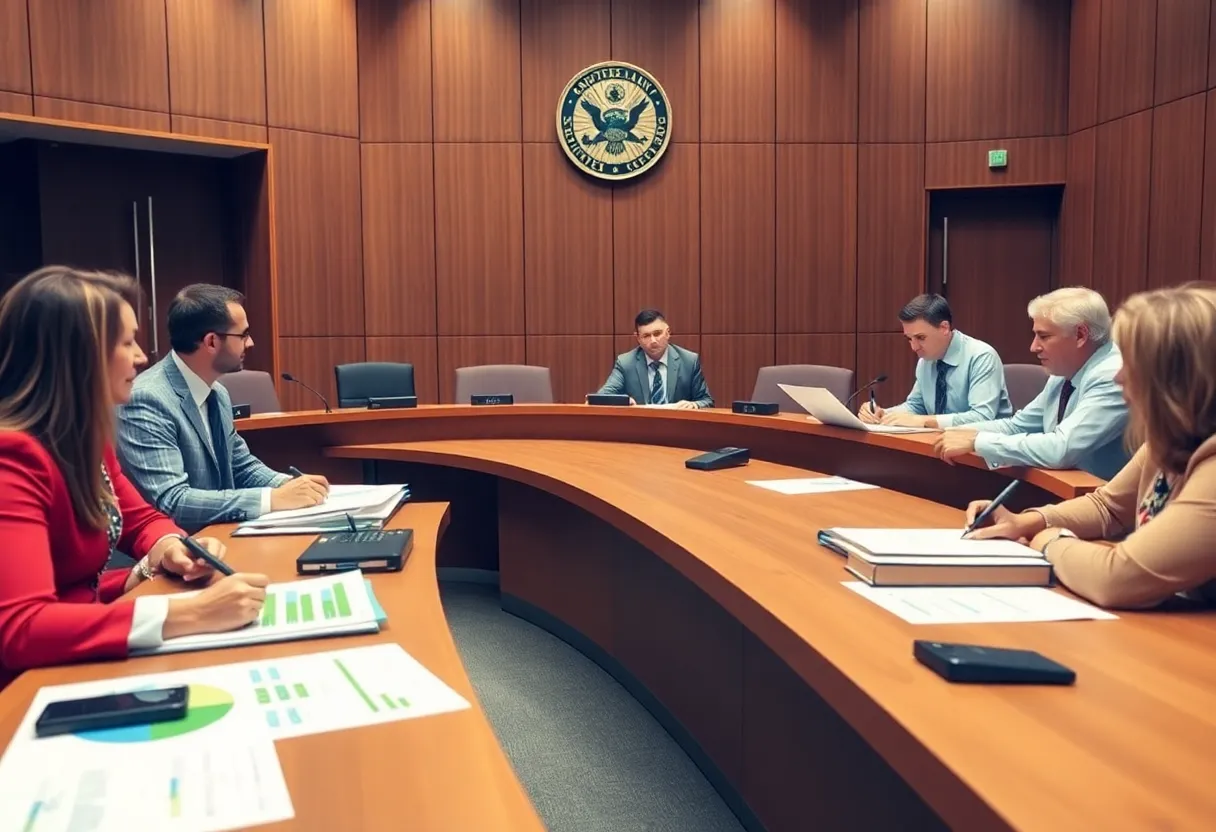 Coronado City Council discussing environmental policies