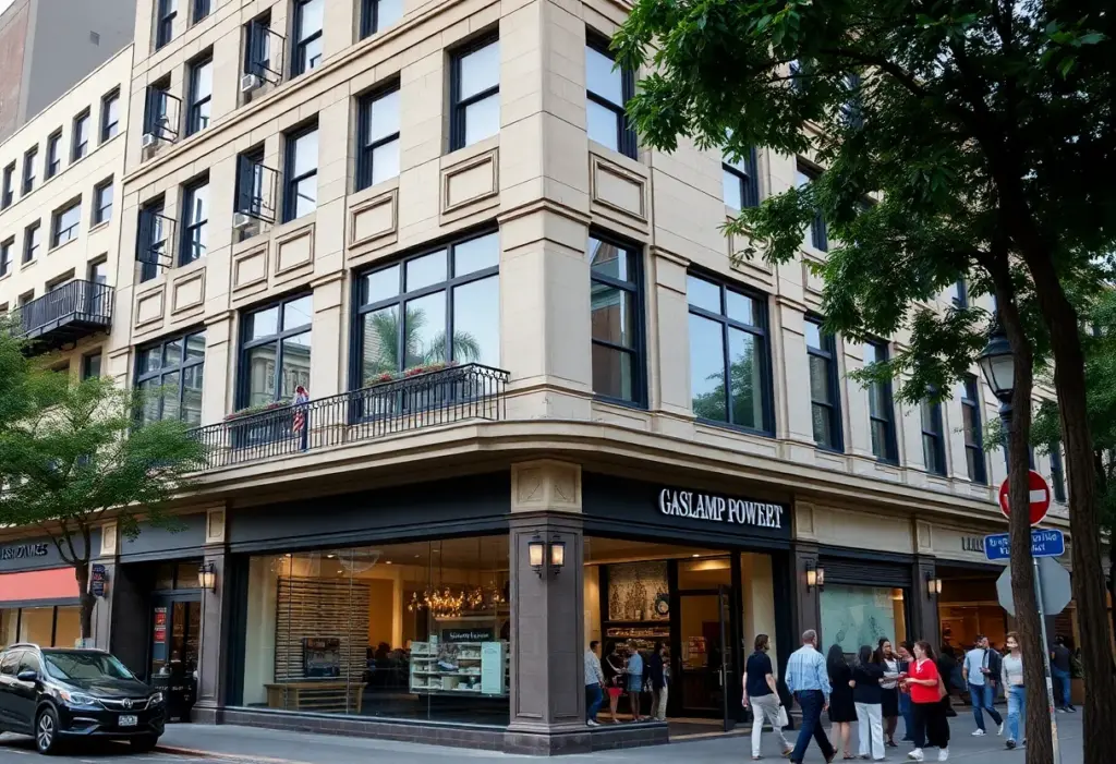 New office of Hanson Bridgett LLP in the Gaslamp Quarter, San Diego