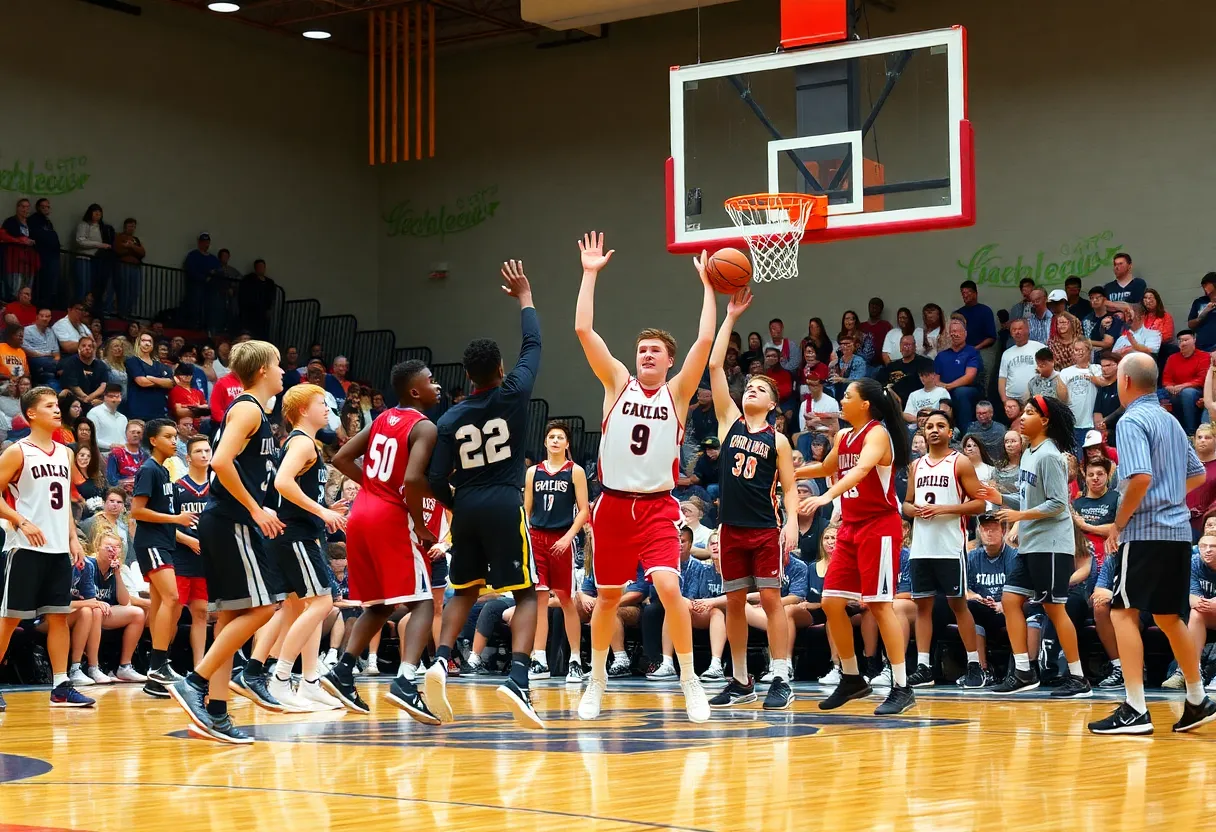 Teams competing at the Holiday Classic basketball tournament in San Diego