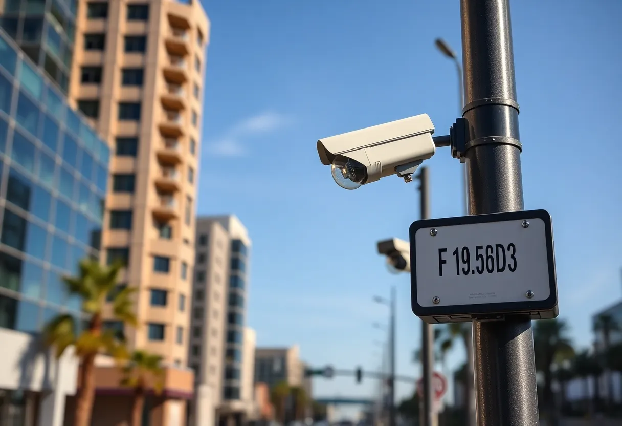 Automated License Plate Reader cameras on San Diego streetlights