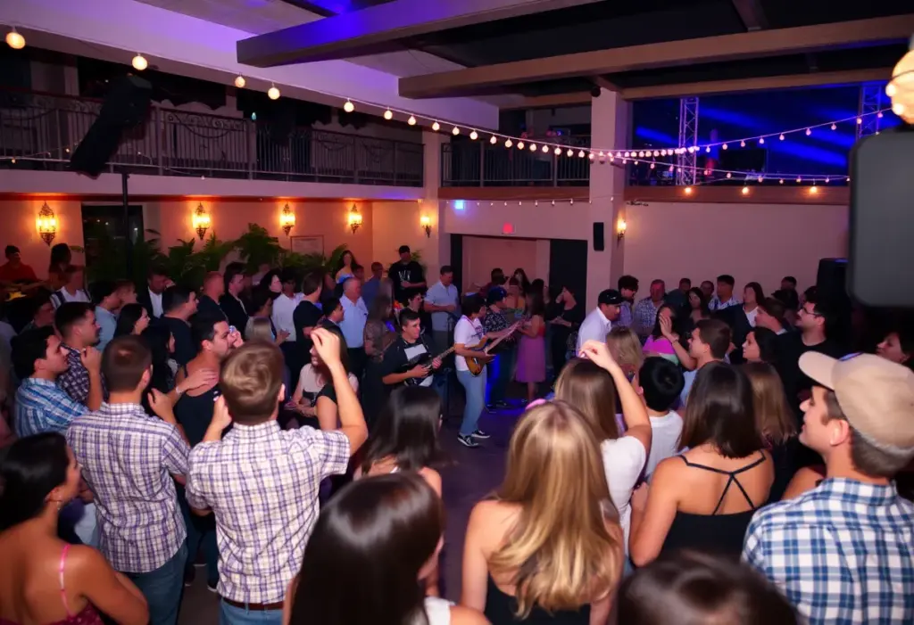 Liquid Blue band performing at an event in San Diego