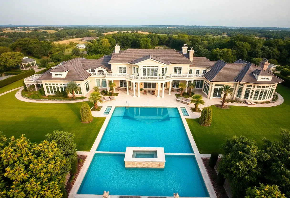 Luxurious estate with expansive grounds in Rancho Santa Fe